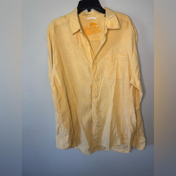 Tommy Bahama Button Down 100% Linen - Picture 1 of 5